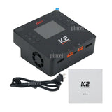 ISDT K2 Air AC 200W DC 500Wx2 20A Dual Channel Balance Lipo Charger Discharger